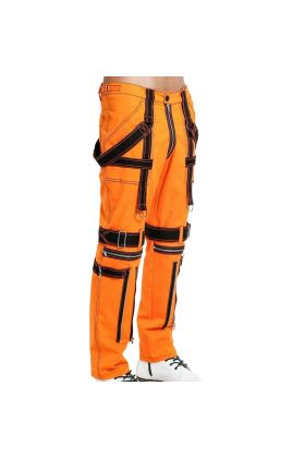 Orekyo Gothic Orange Para Pant Punk Rock Dead Threads Unisex Bondage Pant