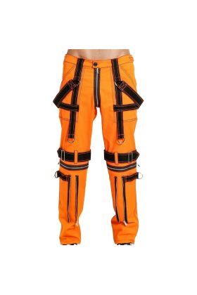 Orekyo Gothic Orange Para Pant Punk Rock Dead Threads Unisex Bondage Pant