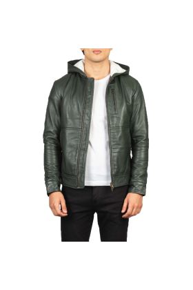 Armand Black Leather Biker Jacket