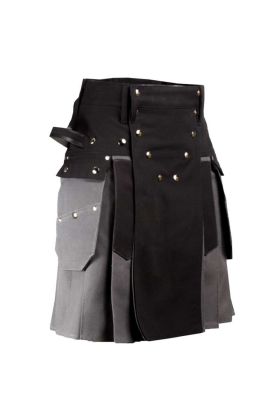 CARAMEL & BROWN WORKMAN UTILITY KILT