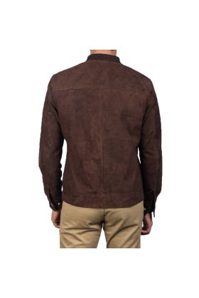 Armand Black Leather Biker Jacket