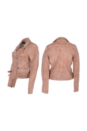 Sven Black Leather Bomber Jacket