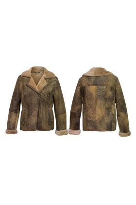 Sven Black Leather Bomber Jacket