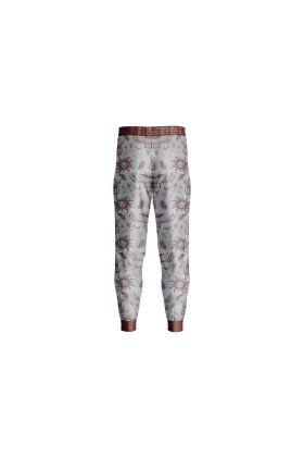 Sublimated Vintage Tattoo Gothic Trousers