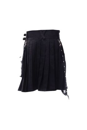 Hybrid Utility Kilt for Men-Men's Plus Size Kilts with Leather Straps & Large Cargo Pockets