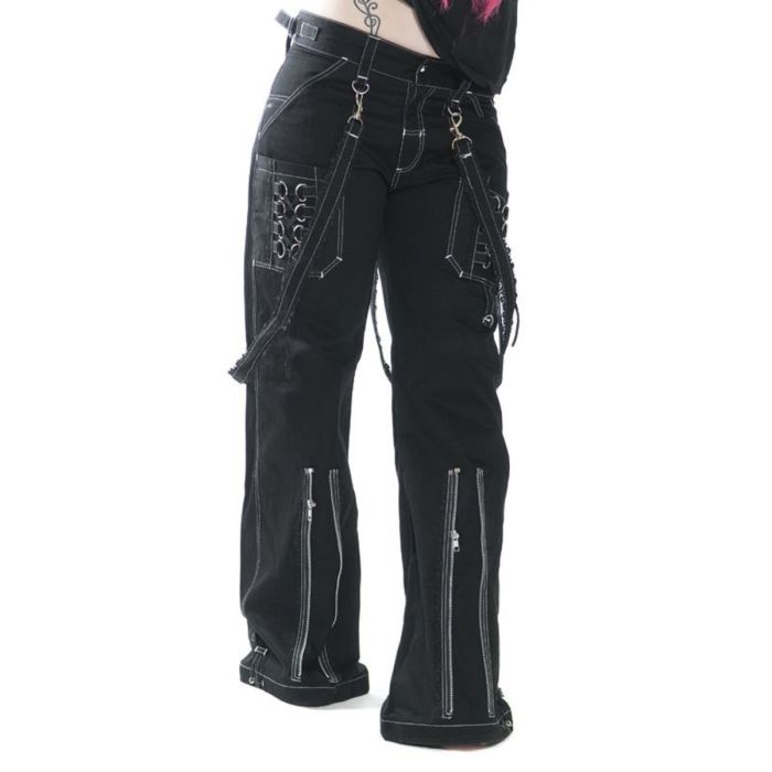 Orekyo Bondage pants with zipper on the pockets made of strong cotton