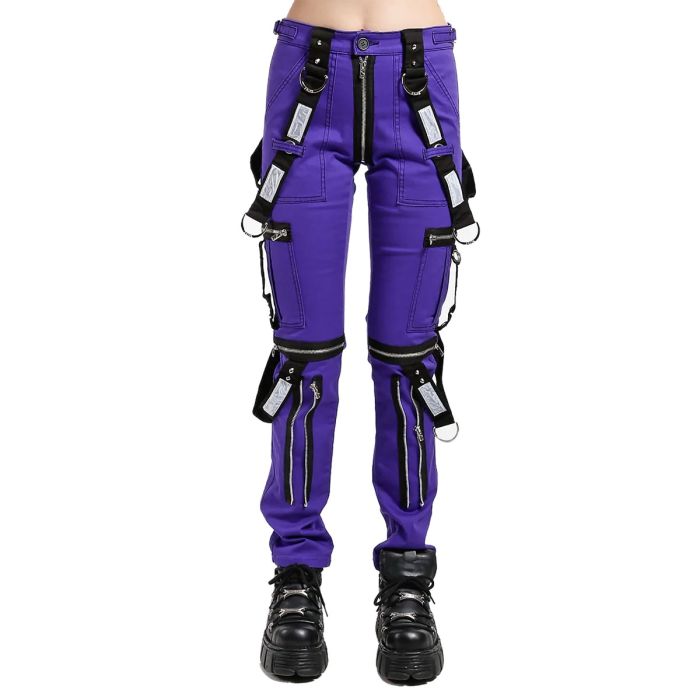 Ladies Blue Electric Pant Gothic Street pant Orekyo
