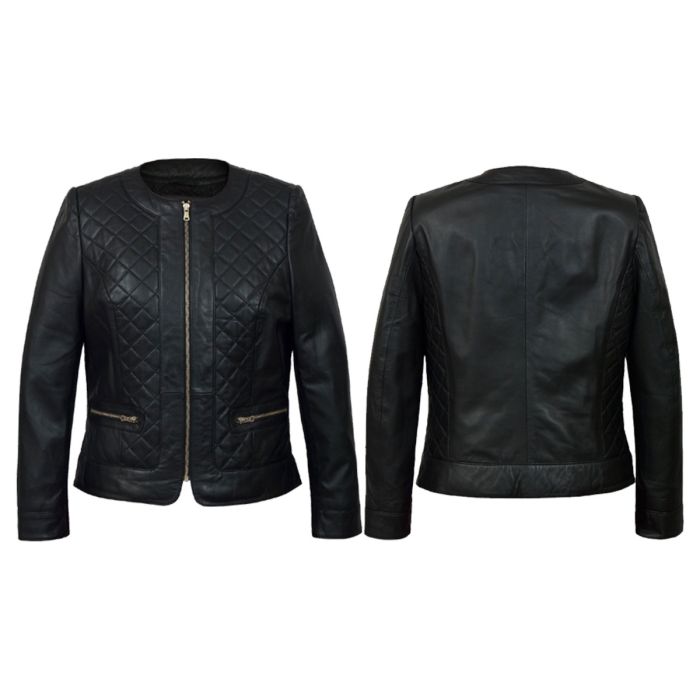 Orekyo Motorcycle Style Leather Jacket