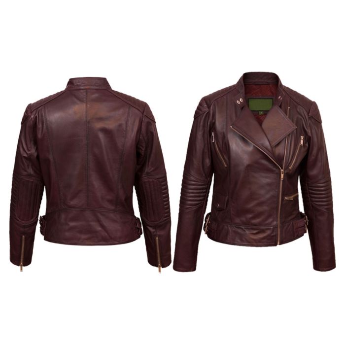 Orekyo Brown Leather Jacket