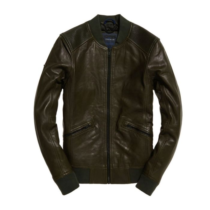Orekyo Brown Leather Jacket