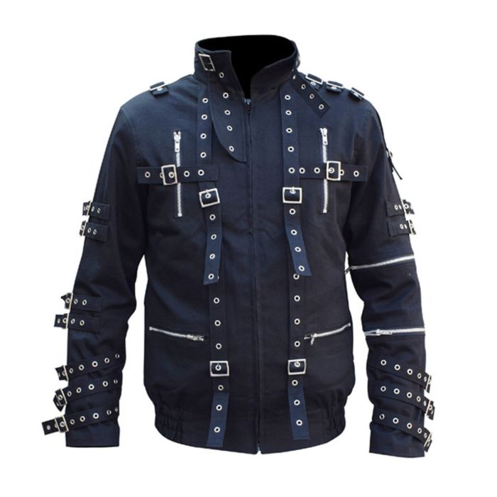 Cosplay Costume Coat Black Custom Made Gothic Jacket Coat