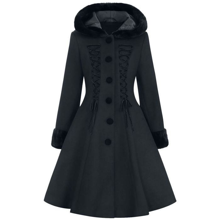 Women Amaya Long Coat Black